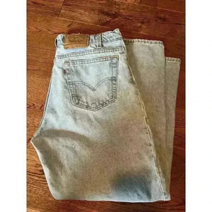 Vintage Levi’s 550 Jeans Men’s 36x30 Relaxed Fit Tapered Legs 1990s Red Tab